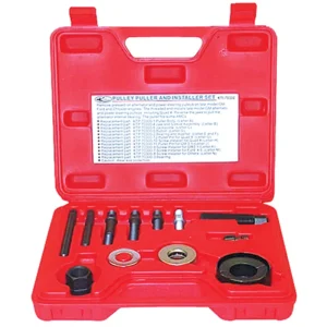 K Tool 70300 Pulley Puller and Installer Set, for V Shaped Pulleys and Serpentine Belt Pulleys