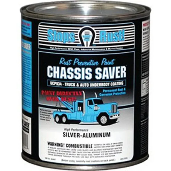Magnet Paint Silver-Aluminum Chassis Saver Paint, 1 Quart (UCP934-04)