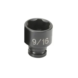 Grey Pneumatic 1/4″ Surface Drive x 9/16″ Deep Socket (918DS)