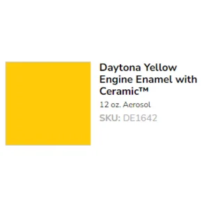 Dupli-Color 12 Oz Daytona Yellow Engine Enamel Spray Paint (DE1642) - view 2