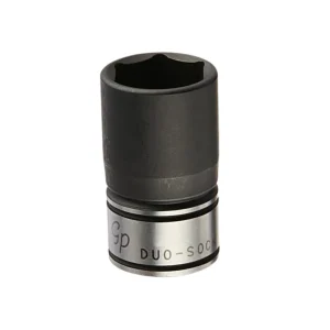 Grey Pneumatic 3/8″ Drive x 16mm Standard Duo-Socket, 6 Point (81016M)