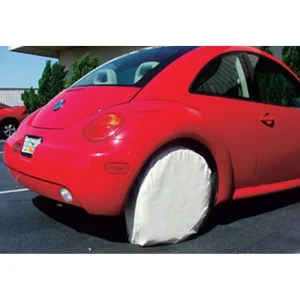 AES Industries Canvas Tire Covers for 13-15-Inch Car Tires (AES-30237)
