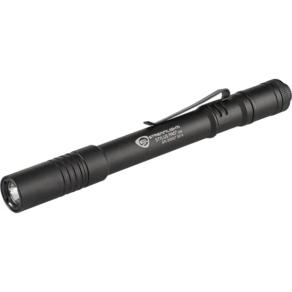 Streamlight Stylus Pro USB Penlight with Holster and USB Cord (66134)