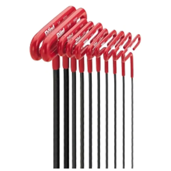 Eklind 53610 10 Piece 6″ SAE Cushion Grip T-Handle Hex Key Set