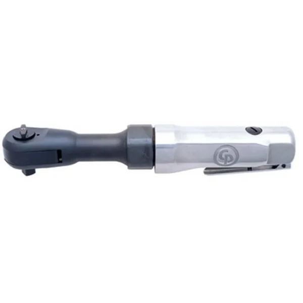 Chicago Pneumatic 3/8″ Air Ratchet with Tri-Spring Anti-Slip Head Design (CP828)