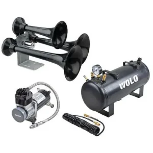 Wolo 152 dB Truck Air Horn System – 847-858