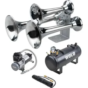 Wolo 152 dB Truck Air Horn System – 850-858