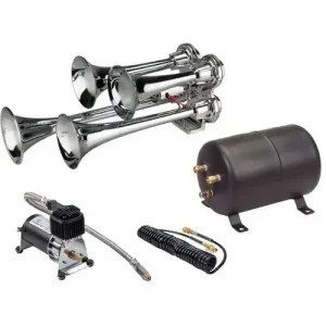 Wolo 130 dB Truck Air Horn System – 853-800
