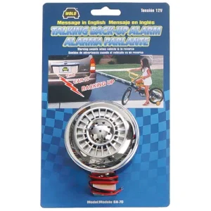 Wolo 105 dB Talking Back-Up Alarm – BA70