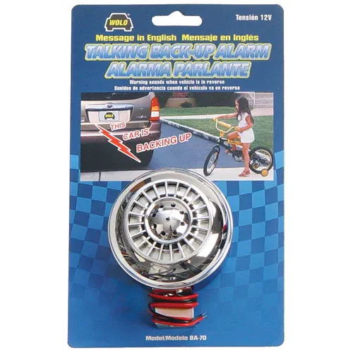 Wolo 105 dB Talking Back-Up Alarm – BA70