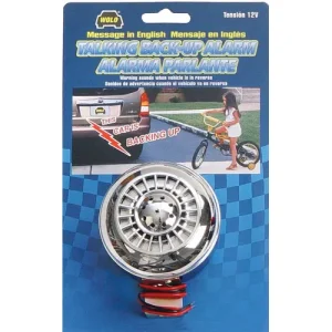 Wolo 105 dB Talking Back-Up Alarm – BA80