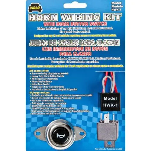 Wolo Horn Wiring Kit – HWK1