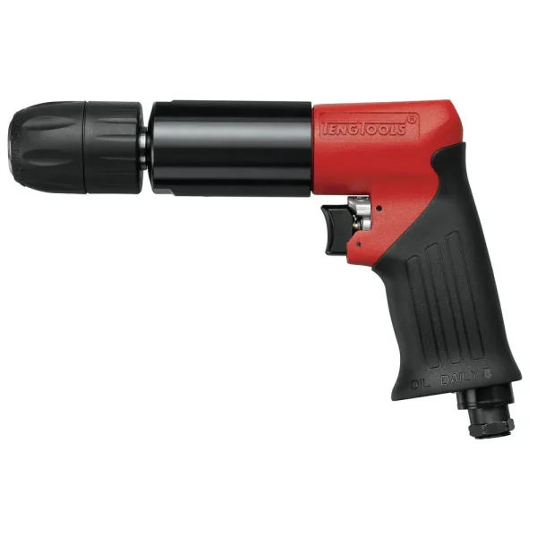 Teng Tools Pistol Style 13MM Chuck 450 RPM Left Right Hand Reversible Pneumatic Air Drill – ARD13