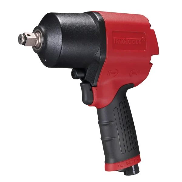 Teng Tools 1/2 Inch Square Drive Reversible High Torque Composite Air Impact Wrench Gun – ARWC12