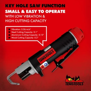 Teng Tools Small & Straight Key Hole Air Saw (For Steel, Aluminum, Copper, Plastic, Wood) – ARS02 - view 2