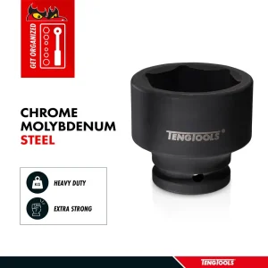 Teng Tools 6 Point 3/4 Inch Drive SAE Shallow Chrome Molybdenum Impact Sockets - view 2