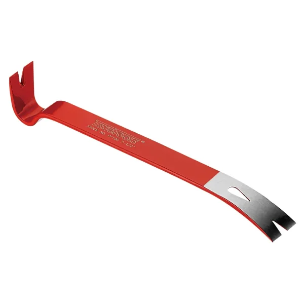 Teng Tools 7.5 Inch Long Wrecking Pry Bar For Leverage, Nail Removal and Can Opening – PF190