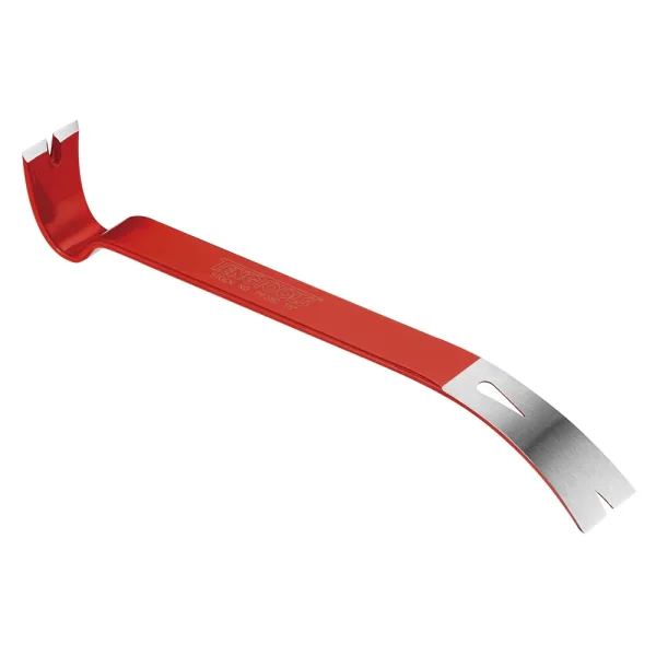 Teng Tools 15 Inch Long Wrecking Pry Bar For Leverage, Nail Removal and Can Opening – PF380