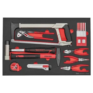 Teng Tools 25 Piece Garage and Auto Mechanics and DIY General Service Repair Tool Set – TTEPS25