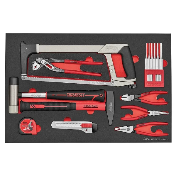 Teng Tools 25 Piece Garage and Auto Mechanics and DIY General Service Repair Tool Set – TTEPS25
