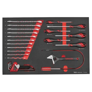 Teng Tools 179 Piece Complete Mixed EVA Foam 7 Drawer Roller Cabinet Hand Tool Kit – TCMME179 - view 4