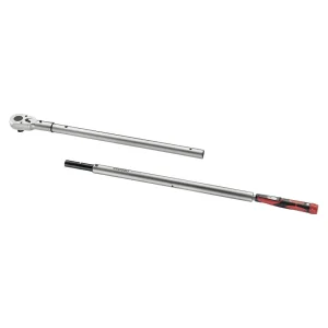 Teng Tools 1 Inch Drive 200 to 1000 Foot Pound (FT-LB) 69 Inch Long Reversible Click Torque Wrench – 1192Q1000F