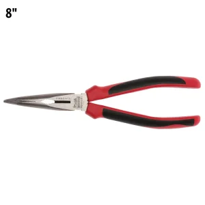 Teng Tools 8 Inch TPR Grip 45 Degree Bent / Angled Long Nose Pliers – MB463-8T - view 2