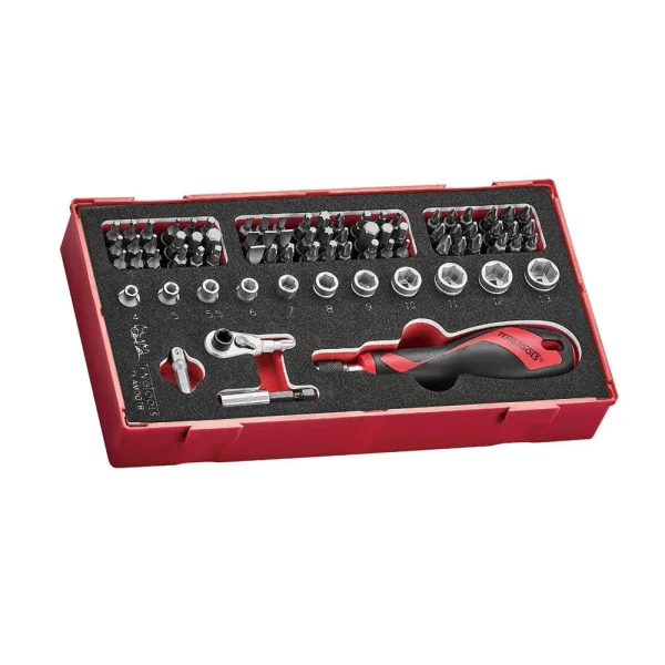 Teng Tools Bits Driver Set 78 Pieces in EVA Foam Organizational Tool Tray – TEAMDQ78