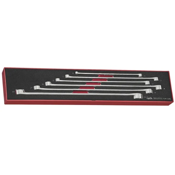 Teng Tools Spanner Set Double Ring 6 Pieces EVA – TEXFLS06