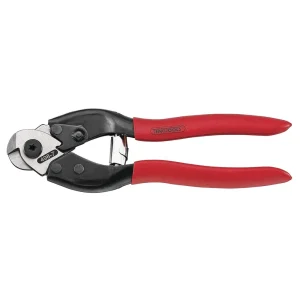 Teng Tools 7 Inch Vinyl Grip Wire Cutters (Ideal For, Steel, Aluminum & Copper Cable) – 498-7N