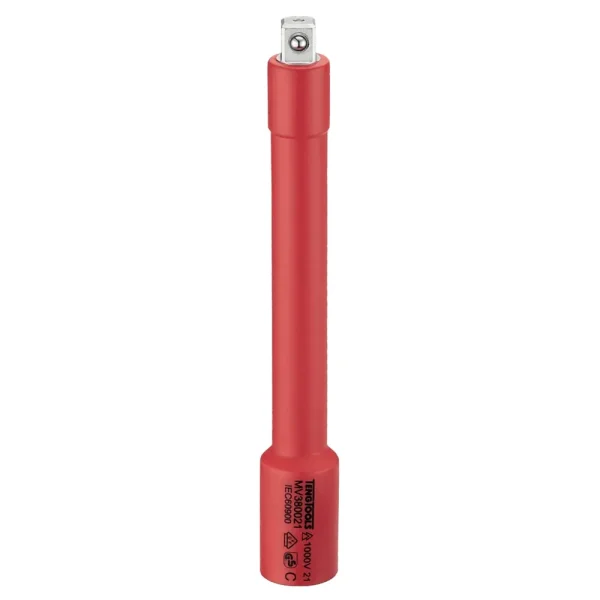Teng Tools 3/8 Inch Drive 6 Inch Long 1000 Volt VDE Insulated Extension Bar | Electricians Tool | Insulated Tool | El...