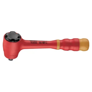 Teng Tools 3/8 Inch Drive 1000 Volt Insulated 72 Teeth Ratchet | Electricians Tool | Insulated Tool | Electrical Tool...