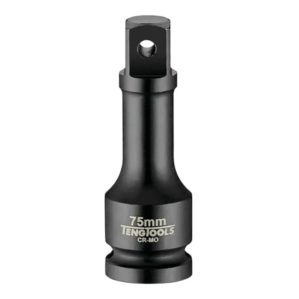 Teng Tools 1/2 Inch Drive 3 Inch Long DIN Chrome Molybdenum Impact Extension Bar | Socket Extension | Mechanic Tool |...