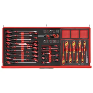 Teng Tools 631 Piece 7 Drawer Pro Foam Tool Kit Wagon -TCEMM631N - view 4