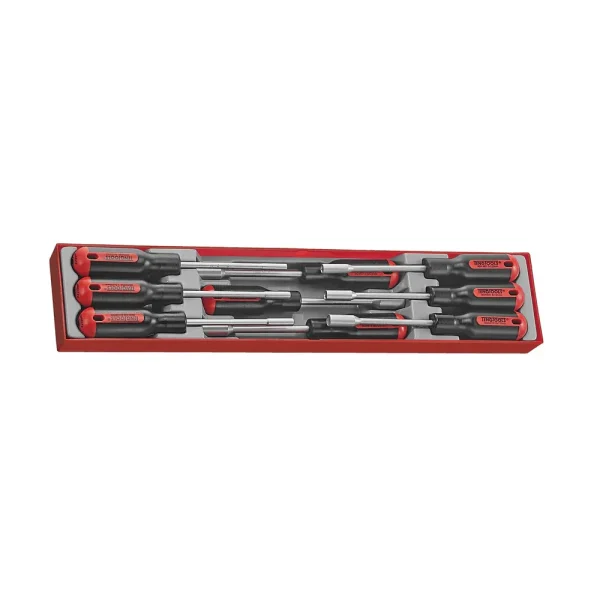 Teng Tools 9 Piece (5mm to 13mm) 6 Point Nut Driver Set – TTXND