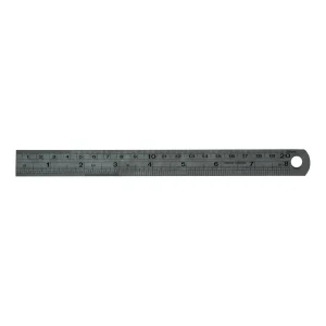 Teng Tools 7.9 Inch Long Precision Classic Stainless Steel Metal Ruler – ST200