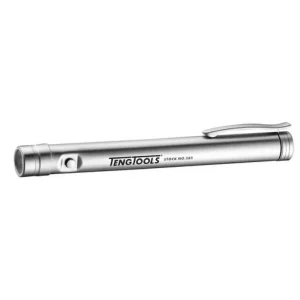 Teng Tools LED Chrome Plated Torch With Pocket Clip – 585