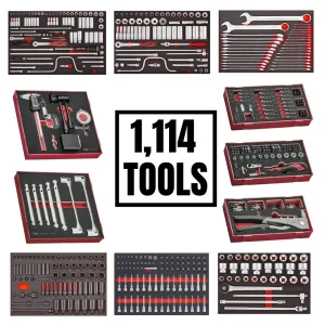 Teng Tools 1,117 Piece Ultimate Foam Monster Mega Master Tool Bundle (No Storage) – MONSTEREVATOOLS