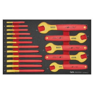 Teng Tools 29 Piece 1000 Volt Insulated Open Ended Wrench, Screwdriver & Plier Electricians Portable - view 2
