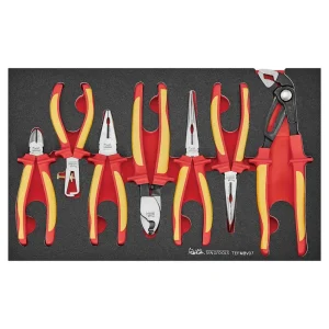 Teng Tools 7 Piece 1000 Volt Insulated Mixed Plier EVA Foam Tool Tray – TEFMBV07
