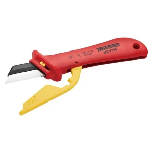 Teng Tools 1000 Volt Insulated Electricians Knife With 1.9 Inch Blade & Blade Protector – MKV709