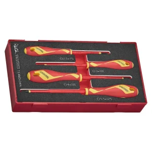 Teng Tools 36 Piece 1000 Volt Insulated Screwdriver, 3/8 Inch Drive Socket & Plier Electricians Port - view 4