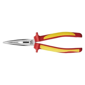 Teng Tools 8 Inch 1000 Volt Insulated 45 Degree Offset Long Nose Bent Plier – MBV463-8 - view 2