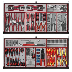 Teng Tools 1008 Piece PRO35 37 Inch Wide Black Roller Cabinet Workstation Tool Kit – TKW37B1008T - view 4