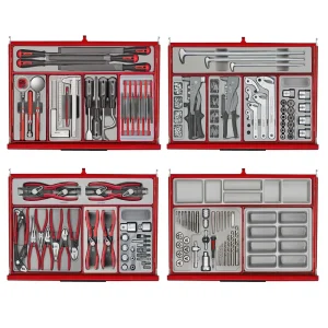 Teng Tools 1295 Piece PRO35 53 Inch Wide Red Monster Mega Master Hand Tool Kit – TKS53R1295T - view 4