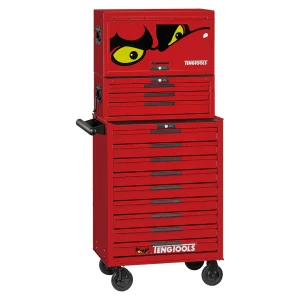 Teng Tools 1033 Piece PRO35 26 Inch Wide Red Mega Master Hand Tool Kit – TKS26R1033T - view 2