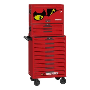 Teng Tools 753 Piece PRO35 26 Inch Wide Red Mega Master Hand Tool Kit – TKS26R753T - view 2