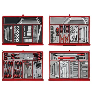 Teng Tools 753 Piece PRO35 26 Inch Wide Red Mega Master Hand Tool Kit – TKS26R753T - view 3