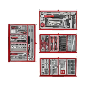 Teng Tools 753 Piece PRO35 26 Inch Wide Red Mega Master Hand Tool Kit – TKS26R753T - view 4