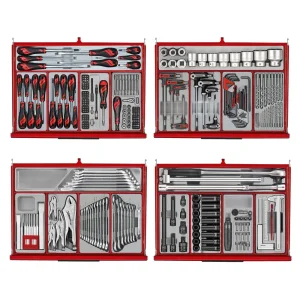Teng Tools 615 Piece PRO35 53 Inch Wide Red Mega Master Roller Cabinet Tool Kit – TKW53R615T - view 4